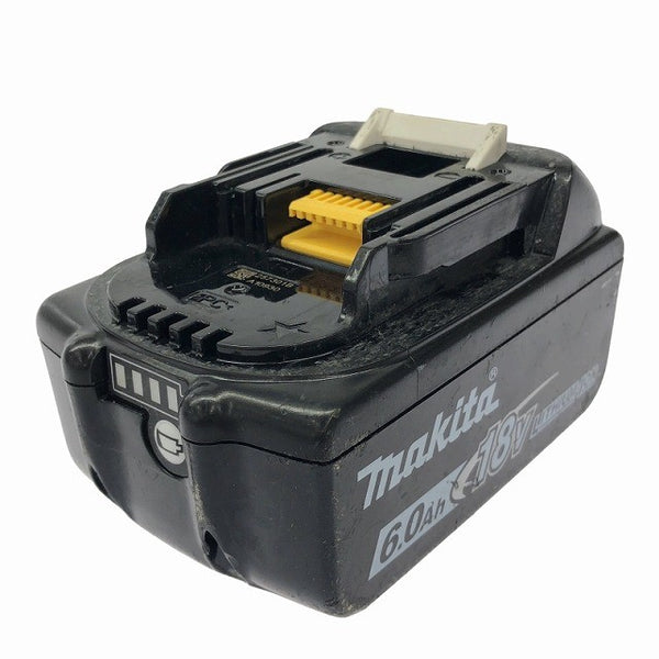☆比較的綺麗☆makita マキタ 18V 6.0Ah 純正リチウムイオンバッテリー BL1860B 残量表示付 急速充電対応 蓄電池 充電池 雪マーク 116490 - 3