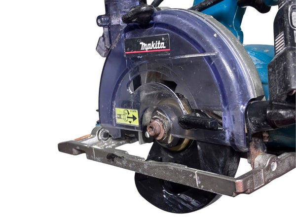 ☆中古品☆ makita マキタ 125mm ボード用防じんマルノコ 5205FX 切断 木くず 粉じん カバー ダストボックス137257 - 9