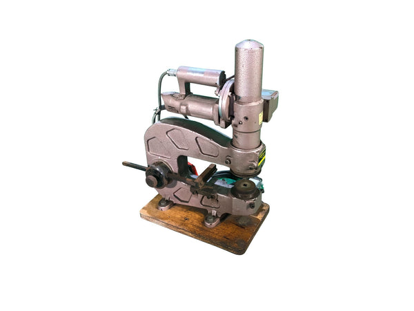 ☆中古品☆KAMEKURA 亀倉精機 ターボプレス GP-1 パンチセット5組付 電動油圧式 ポートパンチャー プレス機 デスクパンチャー - 2