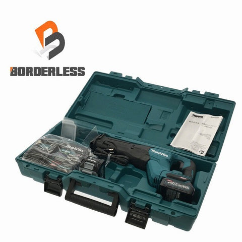☆未使用品☆makita マキタ 40Vmax 充電式レシプロソー JR001GRDX バッテリ2個(2.5Ah) 充電器 ケース付 コードレスセーバソー129643