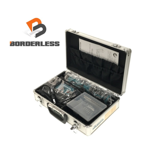 ☆未使用品☆makita マキタ 7.2V 充電式ペンドライバドリル DF012DSHX 青 バッテリ2個(1.5Ah) 充電器 ケース付 コードレス137184 - 1