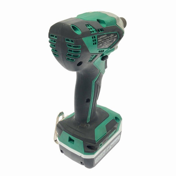☆中古品☆makita マキタ 14.4V 充電式インパクトドライバー MTD001DSX バッテリー2個(14.4V 1.5Ah) 充電器 ケース付138285 - 6