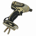 ☆中古品☆makita マキタ 14.4V 充電式インパクトドライバー TD130D 白 バッテリ1個(3.0Ah) 充電器付 コードレス バッテリー式131827 - 3