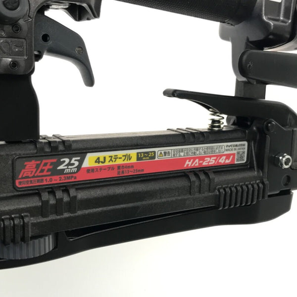 ☆未使用品☆MAX マックス 高圧 ステープル用エアネイラ HA-25/4J 肩巾4mm 長さ25mm エアタッカー エアータッカー133498 - 7