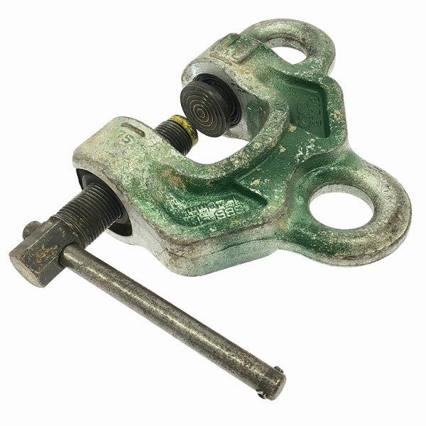 ☆中古品2個セット☆EAGLE CLAMP イーグルクランプ ねじ式全方向クランプ SBB-1t 荷重1ton 鉄鋼用 スクリュークランプ 吊りクランプ133744 - 2