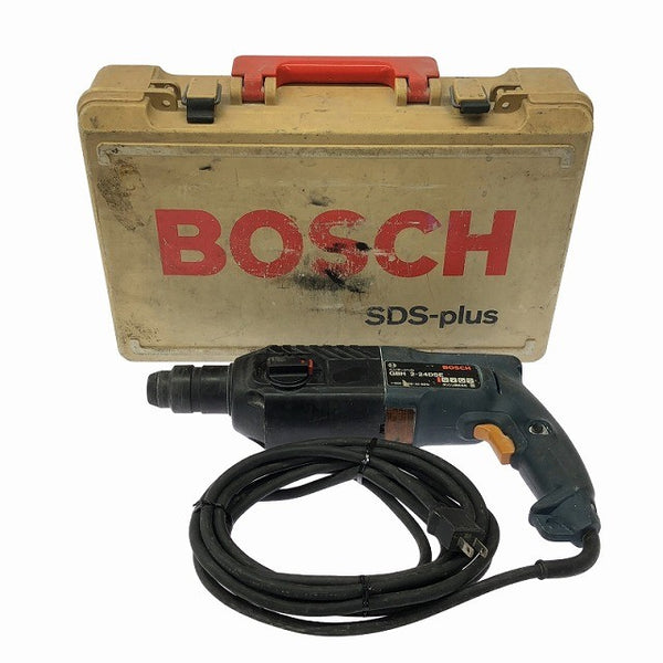 ☆中古品☆BOSCH ボッシュ 100V ハンマードリル GBH2-24DSE ケース付 SDSプラス コード式 ハンマドリル 穴あけ 穿孔118958 - 3