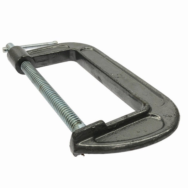 ☆中古品4個セット☆TAKAGI タカギ 高儀 強力型Cクランプ 125mm シャコ万力 C型 固定 H120×W245×D27 シャコマン 蝦蛄万力132950 - 3
