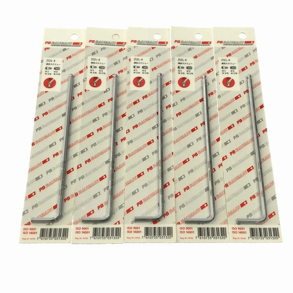 ☆未使用品138本セット☆PB スイスツールズ ロング六角棒レンチ 0.89mm～6mm 六角レンチ L字型レンチ ハンドツール110858 - 10