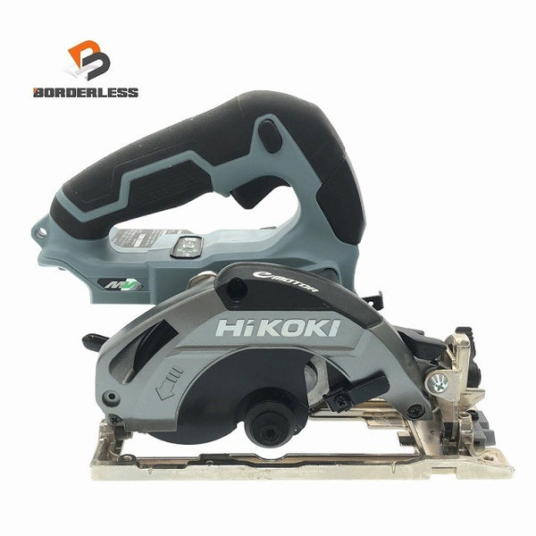 ☆比較的綺麗 限定色☆HiKOKI ハイコーキ 36V 125mm コードレス丸のこ C3605DA(SK) アイスグレー 充電式マルノコ 丸ノコ117508 - 1