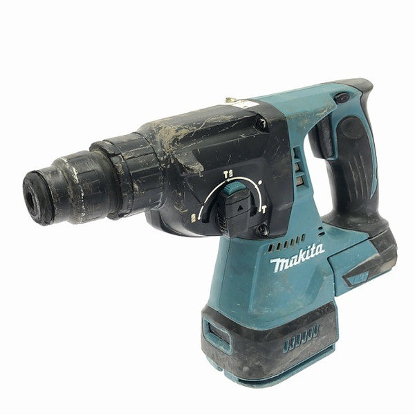 ☆中古品☆makita マキタ 18V 24mm 充電式ハンマドリル HR244D 青 おまけ付 コードレス ハンマードリル 穴あけ 穿孔127411 - 2