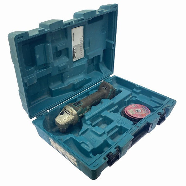 ☆中古品☆makita マキタ 18V 100mm 充電式ディスクグラインダー GA404DN 本体のみ  製造15.4 サンダー グラインダ131108 - 2