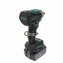 ☆中古品☆makita マキタ 18V 充電式インパクトレンチ TW300DRGX バッテリ2個(6.0Ah) 充電器 QCソケット6個 ケース付 コードレス129036 - 6