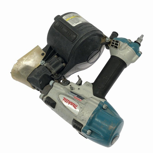 ☆中古品☆makita マキタ 90mm 高圧ロール釘打機 AN910H エアツール 大工道具 内装業114974 - 5