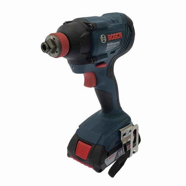 ☆中古美品☆BOSCH ボッシュ 18V コードレスインパクトドライバーレンチ GDX18V-180 バッテリー1個(2.0Ah)充電器+ケース112679 - 4