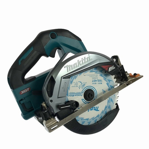 ☆未使用品☆makita マキタ 40Vmax 165mm 充電式マルノコ HS002GZ 青 本体＋鮫肌チップソー付 コードレス 丸ノコ 丸のこ 116296 - 2