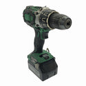 ☆中古品☆HITACHI 日立工機 18V 13mm コードレス振動ドライバドリル DV18DBL2 バッテリー2個(18V 6.0Ah)充電器付 穴あけ - 5