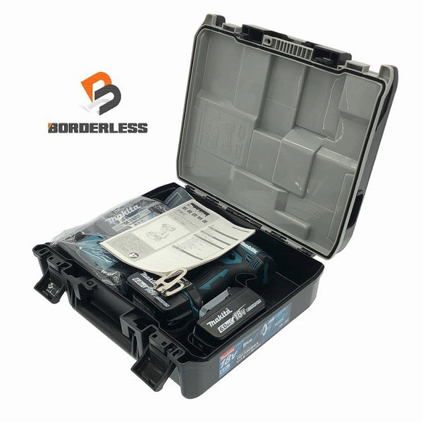 ☆極美品☆makita マキタ 18V 充電式インパクトドライバ TD173DRGX バッテリー2個(18V 6.0Ah) 充電器付き 電動工具 締め付け116806 - 1