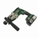 ☆中古品☆ HITACHI 日立工機 14.4V/18V 16mm コードレス ロータリハンマードリル DH18DSL 本体+バッテリー1個(18V 4.0Ah)117330 - 2