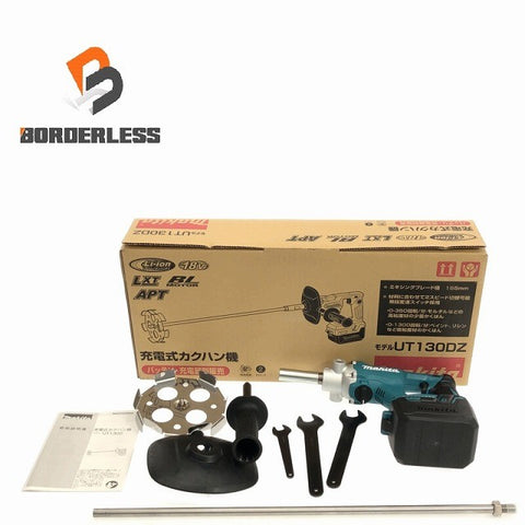 ☆未使用品☆makita マキタ 18V 充電式カクハン機 UT130DZ 本体のみ コードレス かくはん機 攪拌機 撹拌機 ミキサー 電動工具 117179117179