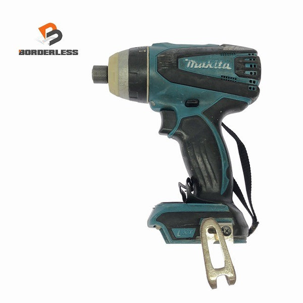 ☆中古品☆makita マキタ 18V 充電式4モードインパクトドライバー TP141D 青/ブルー 本体のみ コードレス バッテリー式133220 - 1