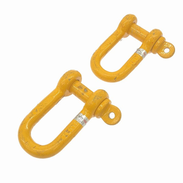 ☆中古品2個セット☆HAYAMA ハヤマ 早間 シャックル WLL5T U字型 吊り金具 荷吊り 荷上げ 運搬 建設 建築114455 - 4
