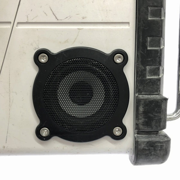 ☆中古品☆ makita マキタ 充電式ラジオ MR107 本体のみ 白/ホワイト 屋外作業 屋内作業 音楽 BGM 防災 電動工具 ※コメント必読 - 7