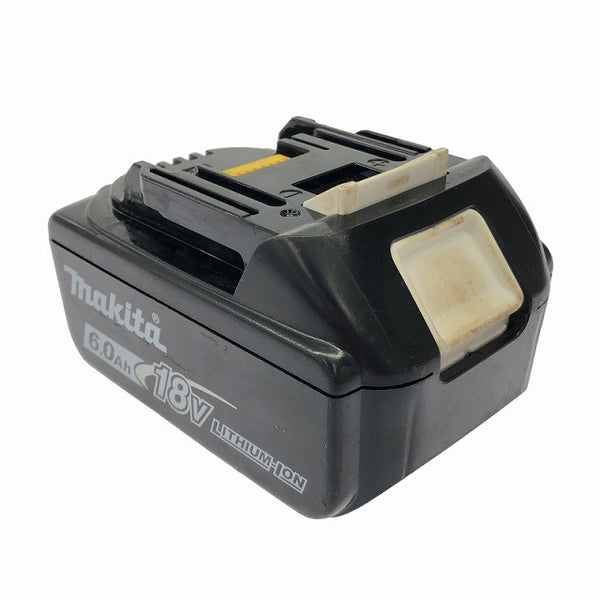☆美品☆makita マキタ 18V 6.0Ah 純正リチウムイオンバッテリー BL1860B 急速充電対応 残量表示付 雪マーク119542 - 3