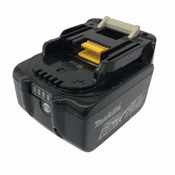 ☆中古品☆makita マキタ 14.4V 6.0Ah 純正 リチウムイオンバッテリー BL1460B 残量表示付 リチウムイオン電池 充電池 蓄電池 - 4
