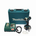 ☆中古品☆makita マキタ 14.4V 充電式インパクトドライバー TD134DX2 青/ブルー バッテリ1個(14.4V6.0Ah) 充電器 ケース付 - 3