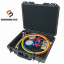 ☆極美品☆TASCO タスコ R410A/R32用 ゲージマニホールドセット TA122FA ケース付 マニホールド(TA122G＝TA140G TA141G) 116024 - 1