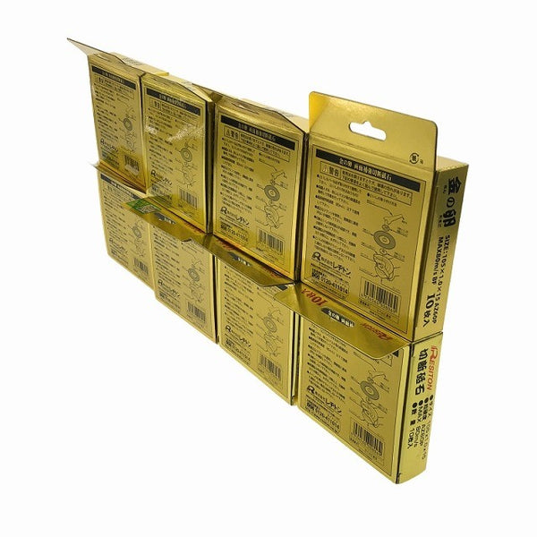☆未使用80枚☆RESITON レヂトン ステンレス 金属用 切断砥石 金の卵 AZ60P 105×1.0×15 ディスクグラインダー用 切削砥石 トイシ131202 - 4