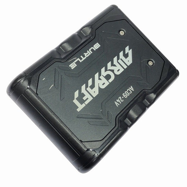 ☆美品☆BURTLE バートル バッテリー AC09 ファンユニット AC08-1/08-2 充電/接続ケーブル ベスト XLサイズ付 暑さ対策134897 - 7
