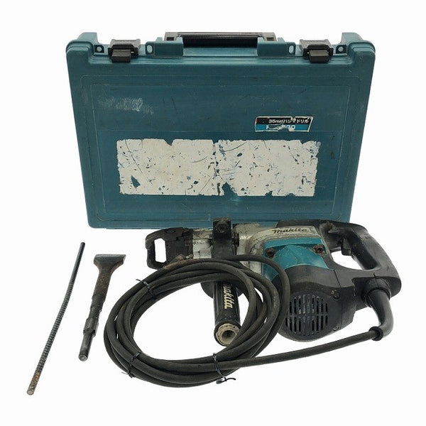 ☆中古品☆makita マキタ 100V 35mm ハンマドリル HR3530 ケース付 六角軸 ハンマードリル ハツリ機 はつり機 斫り機 - 3