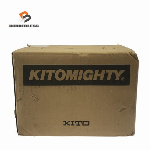 ☆未使用品☆KITO キトー 手動チェーンブロック キトーマイティ M3形 CB015 荷重 11/2ton 1.6ton 揚程2.5m チェンブロック 荷揚げ125562