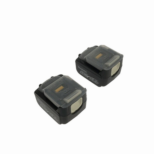☆未使用品 2個セット☆makita マキタ 14.4V 6.0Ah 純正リチウムイオンバッテリー BL1460B 残量表示有 蓄電池 雪マーク117454 - 5