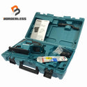☆中古美品☆ makita マキタ 18V 充電式ジグソー JV184DZK 青/ブルー 本体+パーツ+替刃+ケース - 1