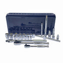 ☆中古美品☆STRAIGHT ストレート 1/4 3/8 ツールセット 25ピース Art.10-670 ソケットレンチ ラチェットレンチ 工具セット131638 - 3