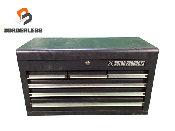 ☆中古品☆ASTRO PRODUCTS アストロプロダクツ 4段引き出し ツールチェスト 黒/ブラック 工具箱 ツールボックス137241 - 1