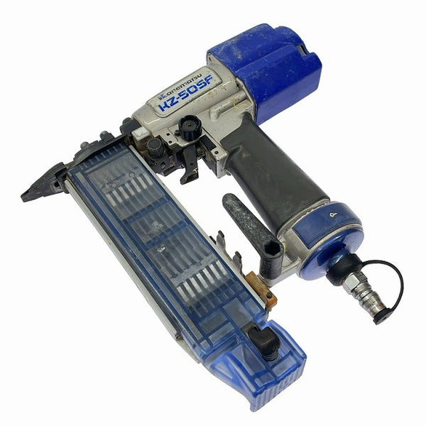 ☆中古品☆Kanematsu 兼松 常圧 仕上釘打機 KZ-50SF 防護ゴーグル ケース付 フィニッシュネイラ エアーツール129411 - 4