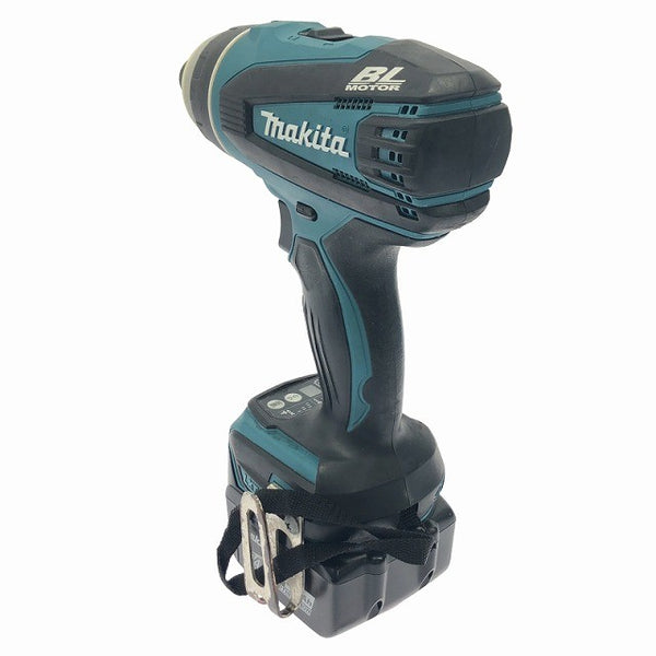 ☆中古品☆makita マキタ 14.4V 充電式4モードインパクトドライバ TP131DRMX バッテリー2個(4.0Ah)充電器 ケース付138129 - 7