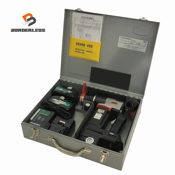 ☆比較的綺麗 中古品☆TONE トネ コードレスナットランナー CNB50 バッテリー2個(BSL36B18)充電器 パーツ ケース137380 - 1