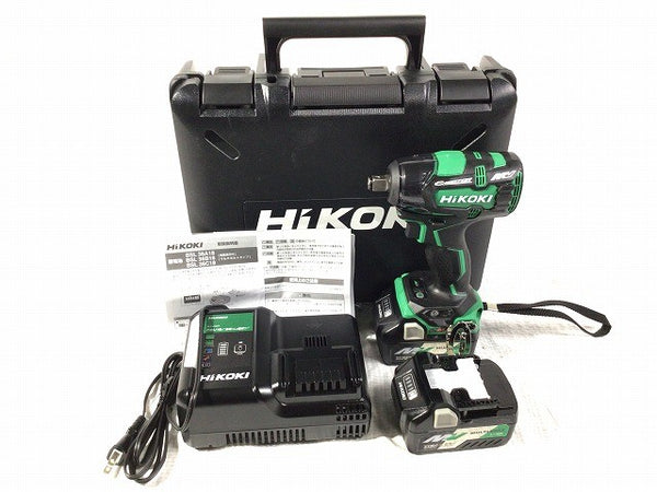 ☆未使用品☆HiKOKI ハイコーキ 36V コードレスインパクトレンチ WR36DC(2XP) バッテリ2個(36V 2.5AH)充電器 充電式 マルチボルト118483 - 3
