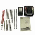 ☆中古品☆MAX マックス 25.2V 充電式ブラシレスハンマドリル PJ-R266A-B2C/2540A バッテリー2個(4.0Ah)充電器+パーツ+ケース109469 - 10