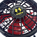 ☆未使用品セット☆SUN-S サンエス 空調風神服 12V バッテリーセット RD9292J ファンセット(ななめ) RD9211H 空調作業服 暑さ対策131832 - 6