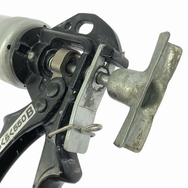 ☆中古品☆山本製作所 シリンダーガン らくらく550B 強力型ハンドル コーキングガン シーリングガン137907 - 6