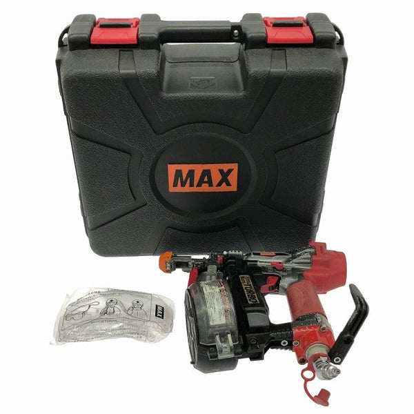 ☆中古品☆MAX マックス 32mm 高圧 ターボドライバー HV-R32G1 ケース付 エアビス打機 エアビス打ち機 ねじ打機 ねじ打ち機133820 - 3