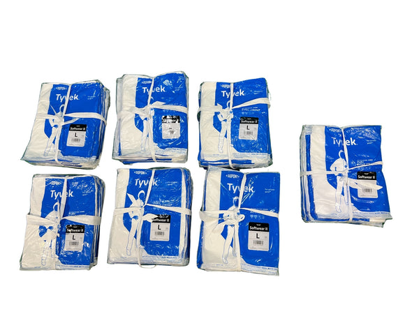☆未使用品☆DUPONT デュポン 化学防護服 Tyvek タイベックソフトウェア2型 Lサイズ ホワイト/白 70枚入129939 - 2
