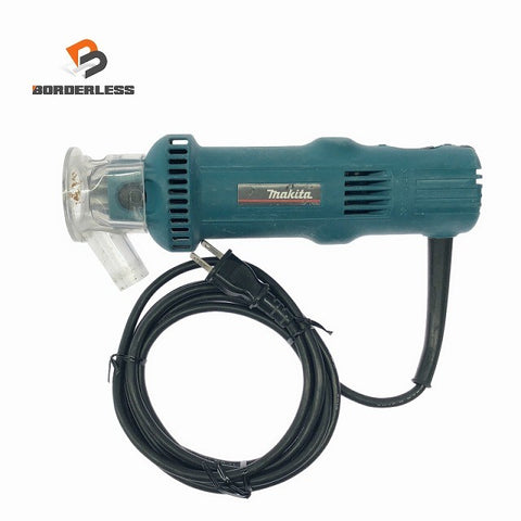 ☆中古品☆makita マキタ 100V 防じんボードトリマー 3706 コード式 防塵ボードトリマー ボード用トリマー 穴あけ 開口133246