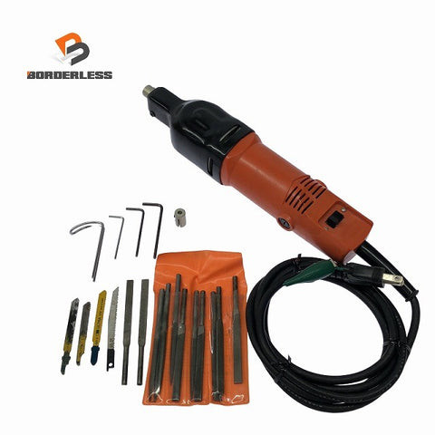 ☆中古品☆NITTO KOHKI 日東工器 100V 電動スーパーハンド ESH-80 電気式 小型ヤスリ 電動やすり  電気ヤスリ 切断 電気のこぎり133530