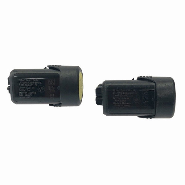 ☆中古美品☆ BOSCH ボッシュ 10.8V バッテリー振動ドライバードリル GSB10.8-2-LI 本体+バッテリー2個(1.3Ah)充電器+ケース 116834 - 9